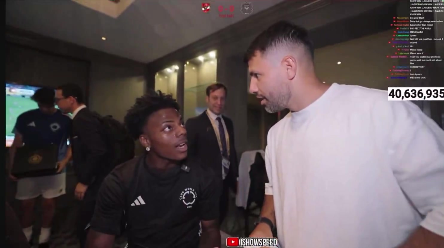 甲亢哥让阿圭罗帮助他见梅西阿圭罗你C罗球迷别凑过来