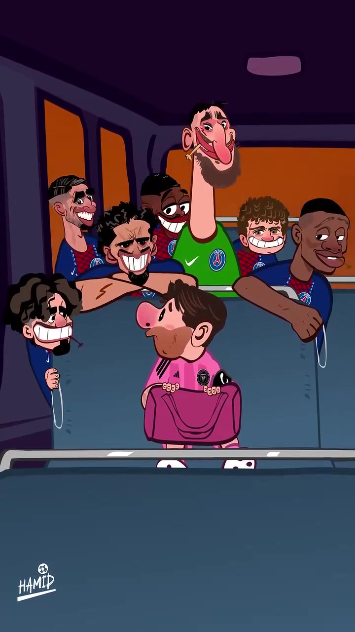 强强对话不能错过外网动画恶搞孔帕尼挥着镰刀等着巴黎